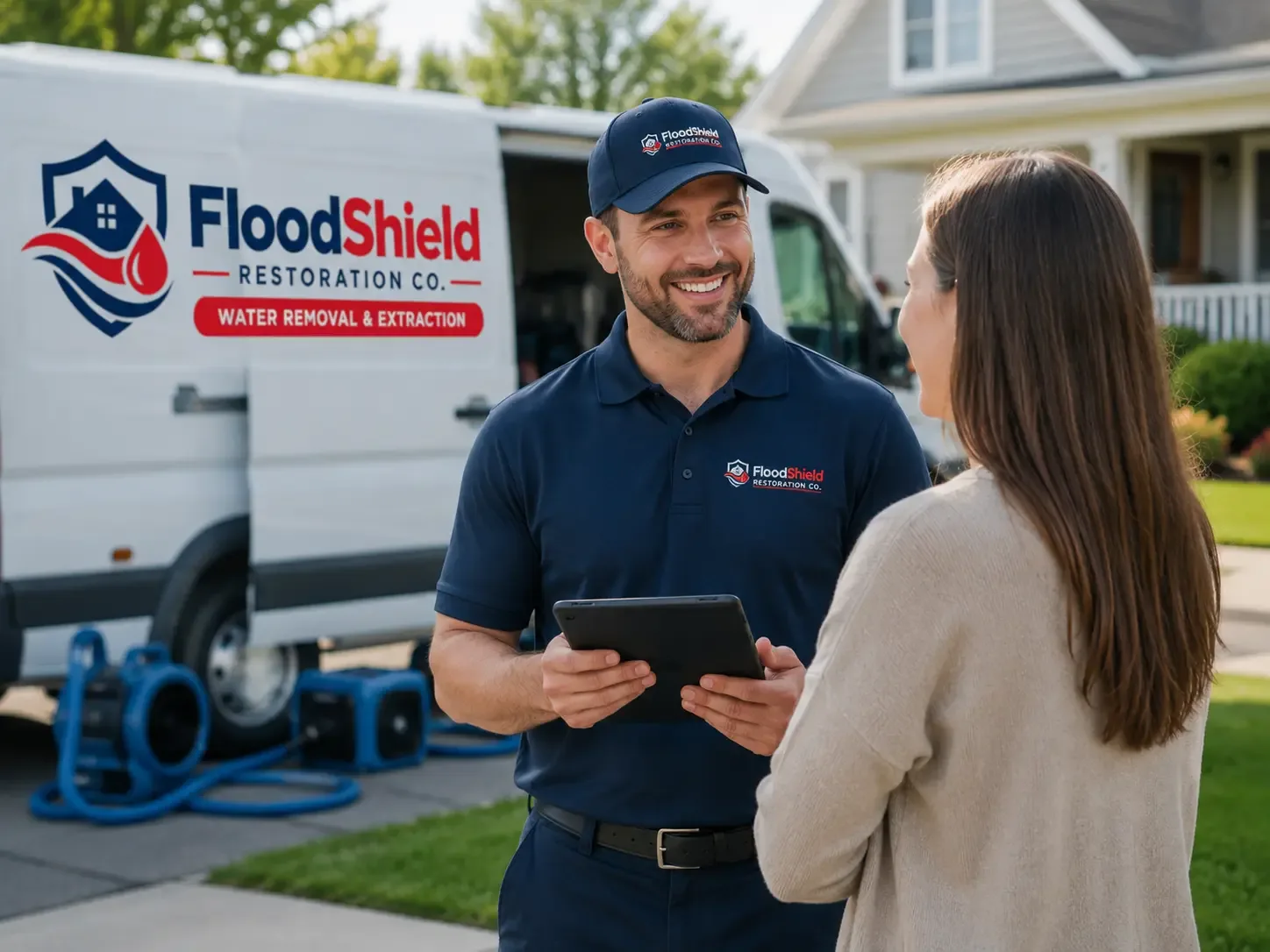 Storm-Related Flood Cleanup in Rosedale, LA