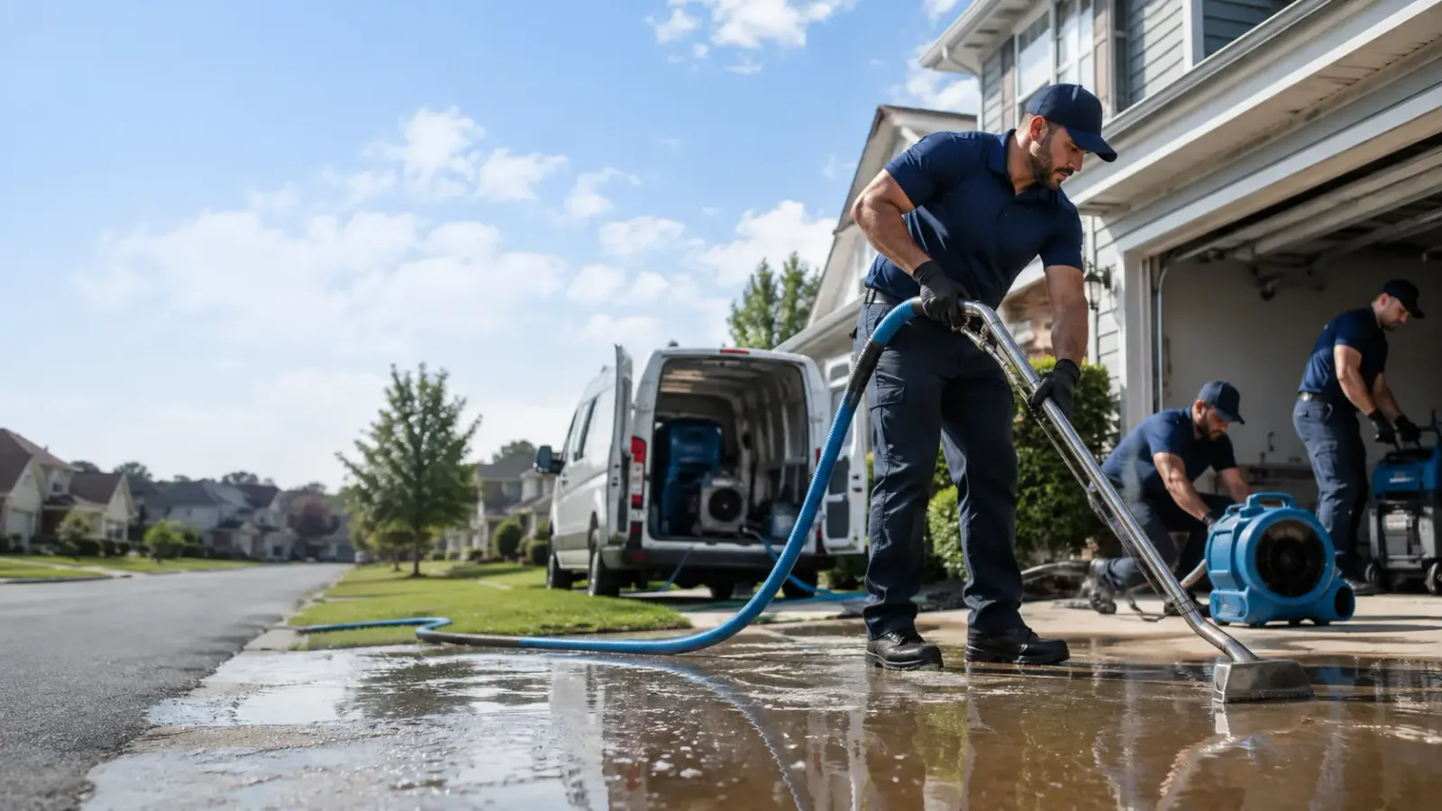 Storm-Related Flood Cleanup in Rosedale, LA